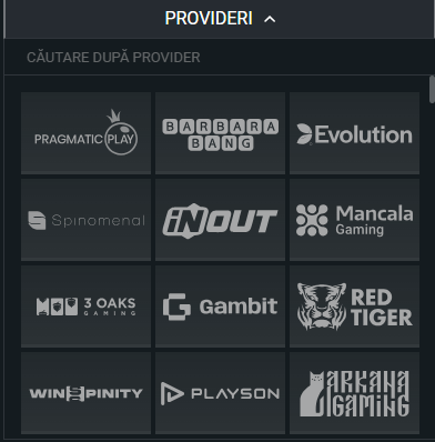 Provideri Melbet